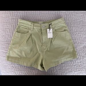 Forever21 Pleated Denim Shorts - NEW with Tags